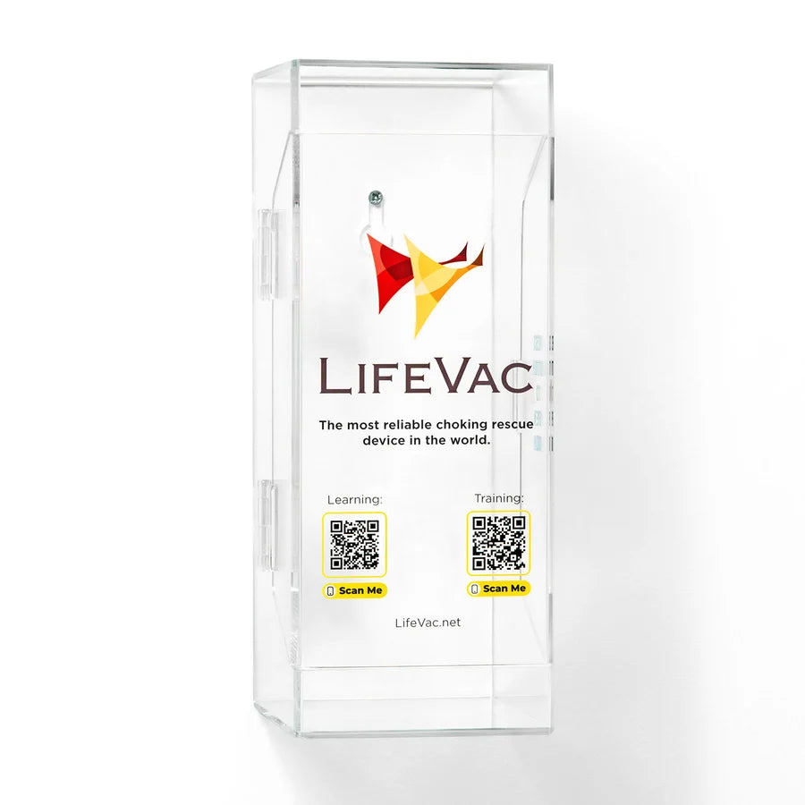 LifeVac® Clear Wall Mounted Case