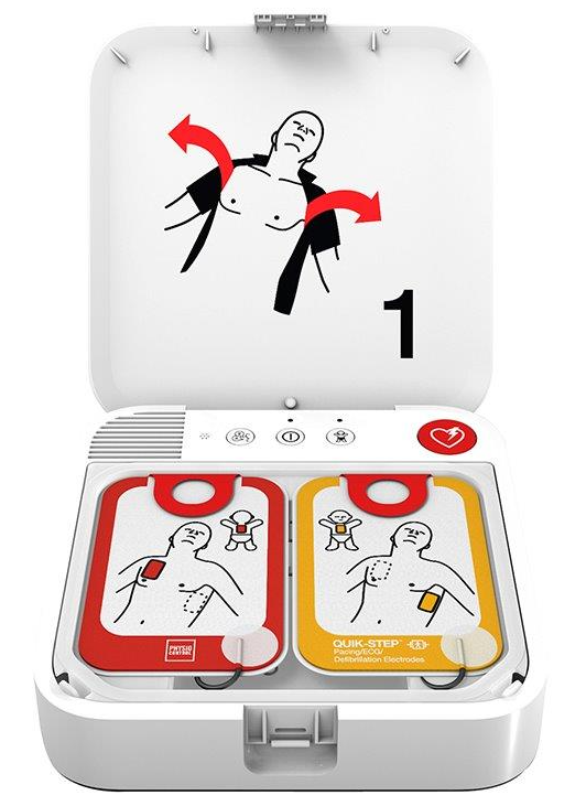 Physio-Control CR2 Automated External Defibrillator (USB) (English) (Handle)