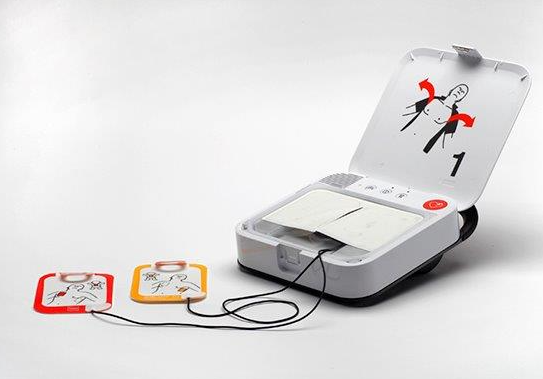 Physio-Control CR2 Automated External Defibrillator (USB) (English) (Handle)